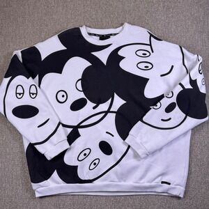 Disney Artist Series Mickey Mouse Graphic Sweatshirt XXL Oversized